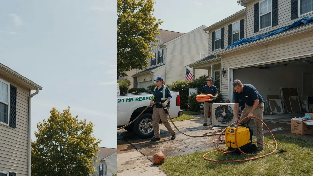 Emergency Water Damage Restoration in Mechanicsville, MD near me